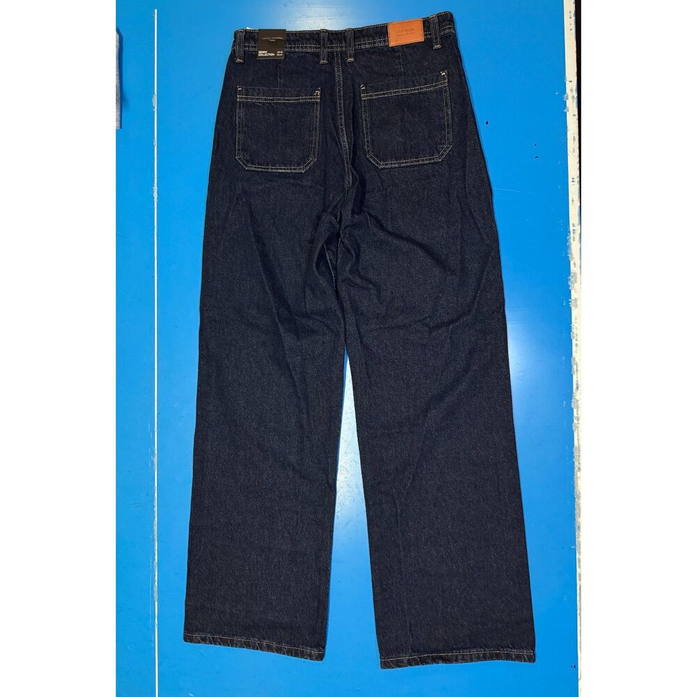 SOLMAR Women's Wide-Leg Dark Wash Denim Jeans US30 EU44 NWT